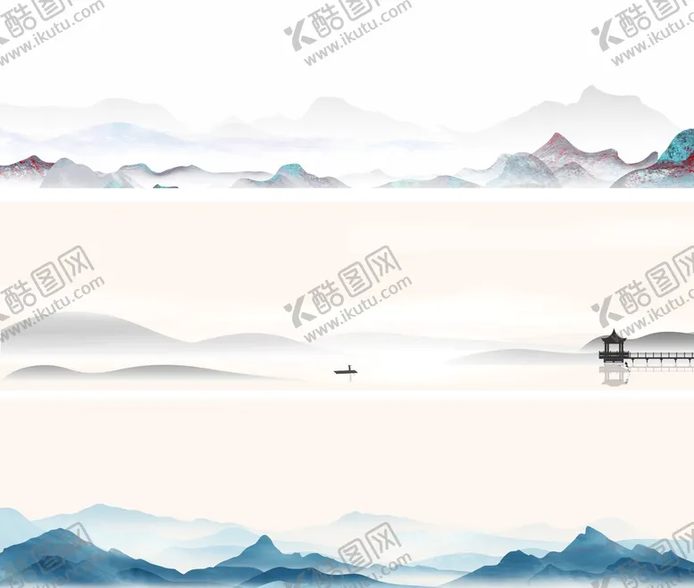 编号：63782409162111577154【酷图网】源文件下载-山水画