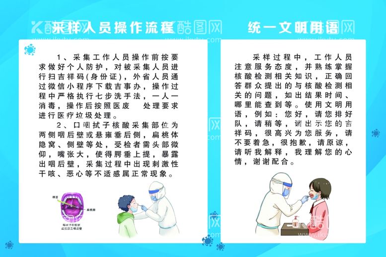 编号：33797412132239263962【酷图网】源文件下载-核酸采样流程统一用语