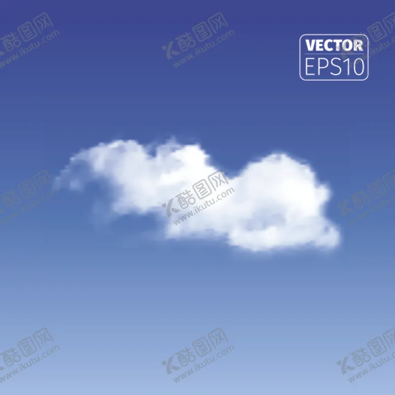编号：78484604221802089031【酷图网】源文件下载-蓝色天空云朵云朵蓝天白云