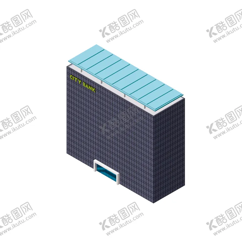 编号：58059711011447154942【酷图网】源文件下载-2.5D等距城市建筑