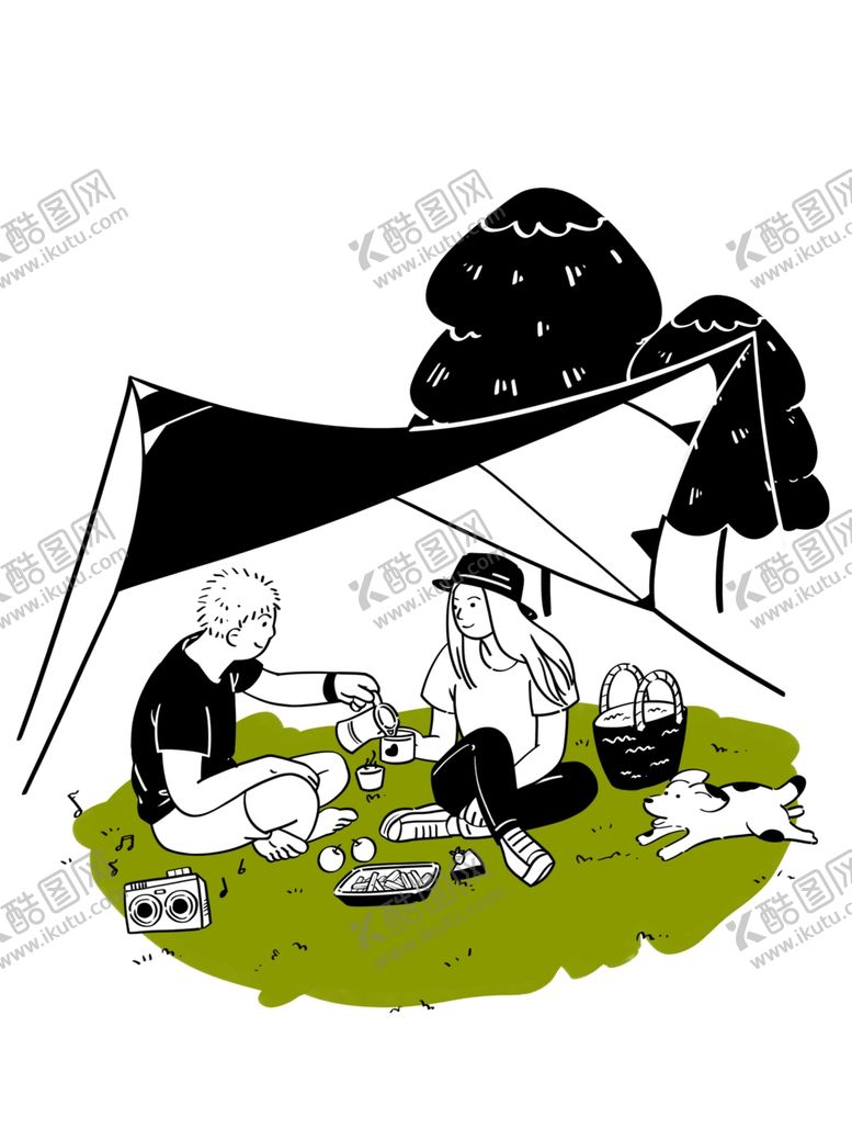 编号：47193003011434036426【酷图网】源文件下载-趣味扁平插画