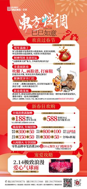 春节活动海报