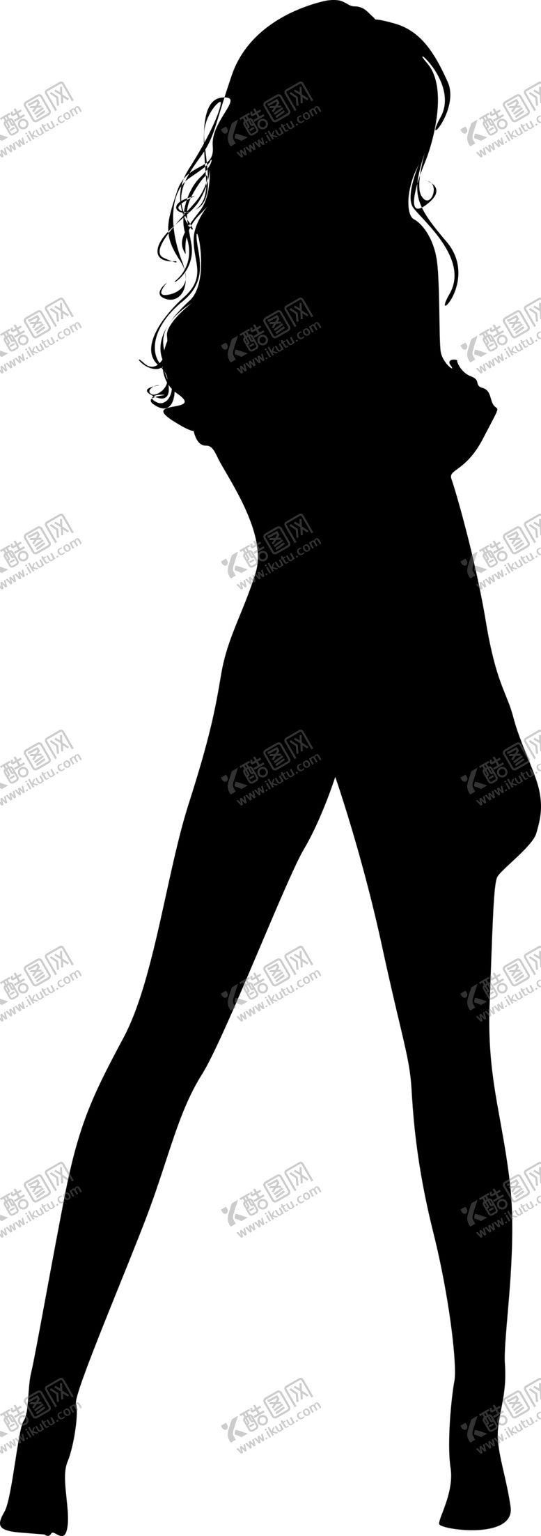 编号：33773805080851461443【酷图网】源文件下载-美女剪影