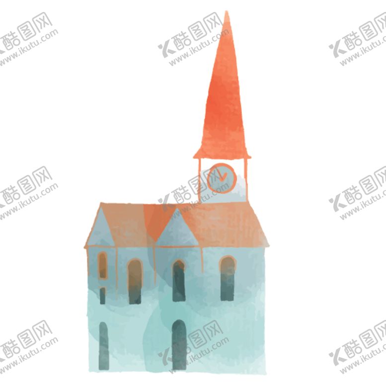 编号：26331309180825405885【酷图网】源文件下载-卡通房屋绘画图案