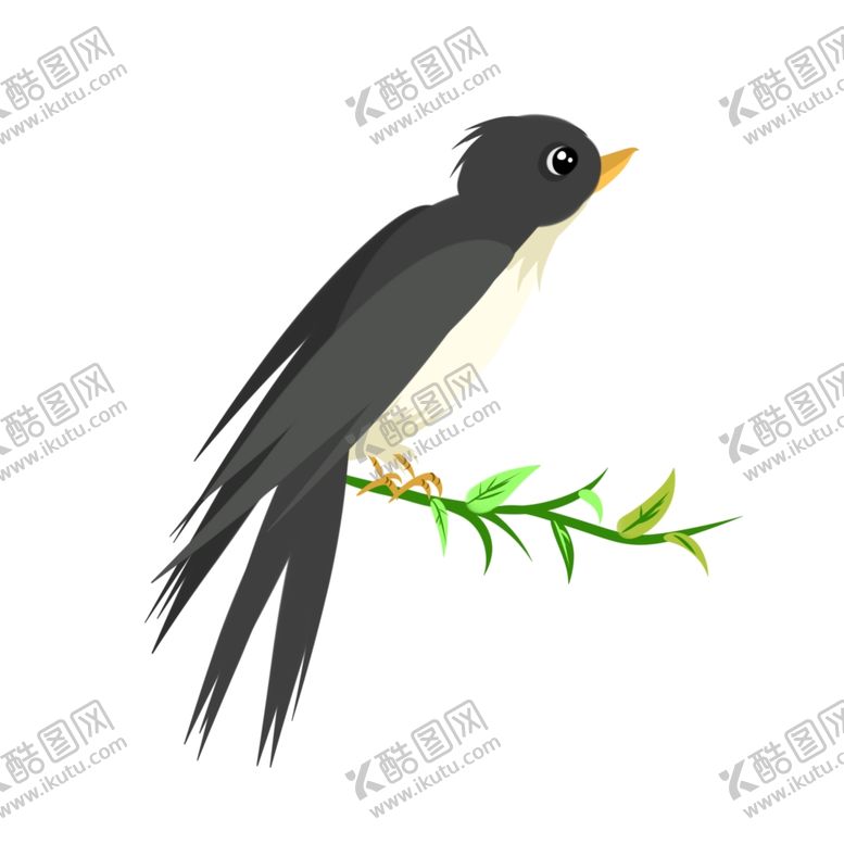 编号：51207707030422473716【酷图网】源文件下载-立春燕子插画