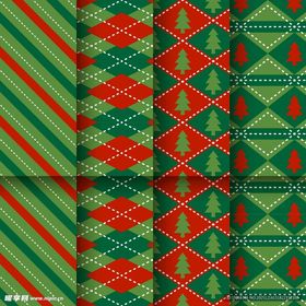 圣诞图案矢量图