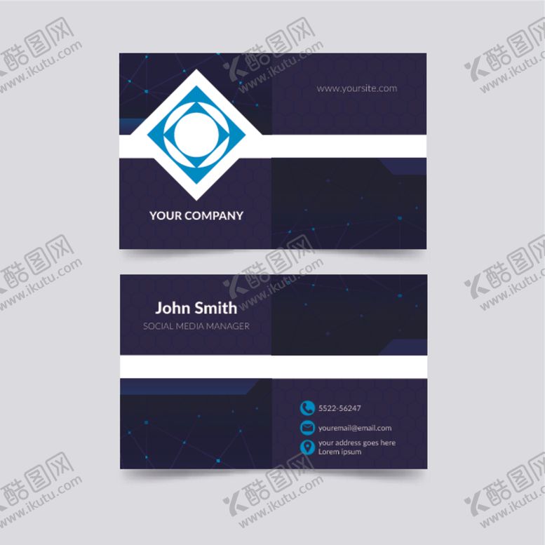 编号：45081309090216461439【酷图网】源文件下载-名片卡券卡片