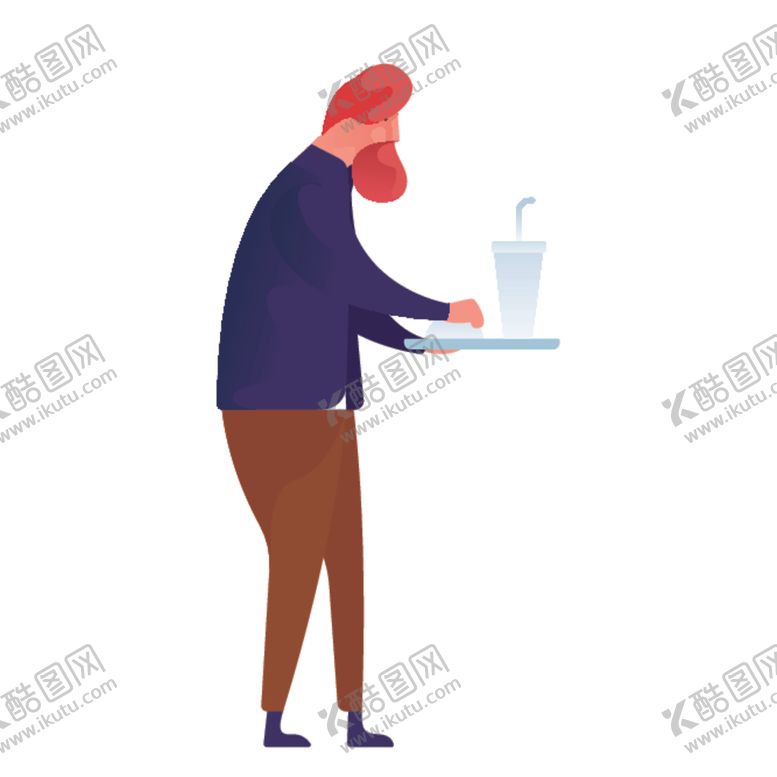 编号：26901510060503269476【酷图网】源文件下载-人物形象矢量插画