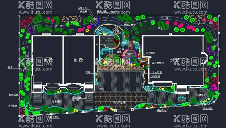 编号：27477512300358536959【酷图网】源文件下载-别墅景观