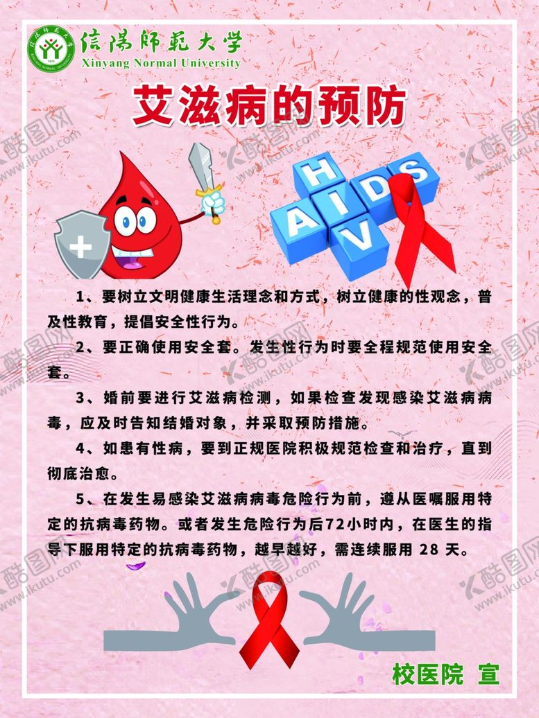 预防艾滋海报病策划凝聚社会力量病口号