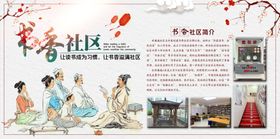 编号：65387909280027494391【酷图网】源文件下载-书香社区展板