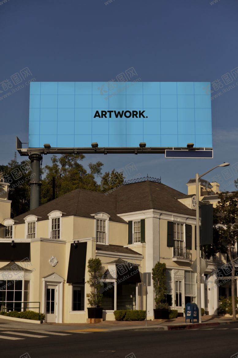 编号：28446609201608315772【酷图网】源文件下载-户外大屏广告展示样机