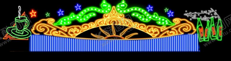 编号：74787809191953348314【酷图网】源文件下载-霓虹灯效果