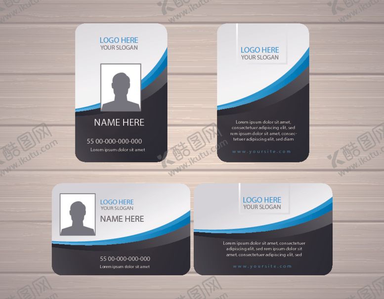 编号：58681810281437289925【酷图网】源文件下载-工作证工牌吊牌图片