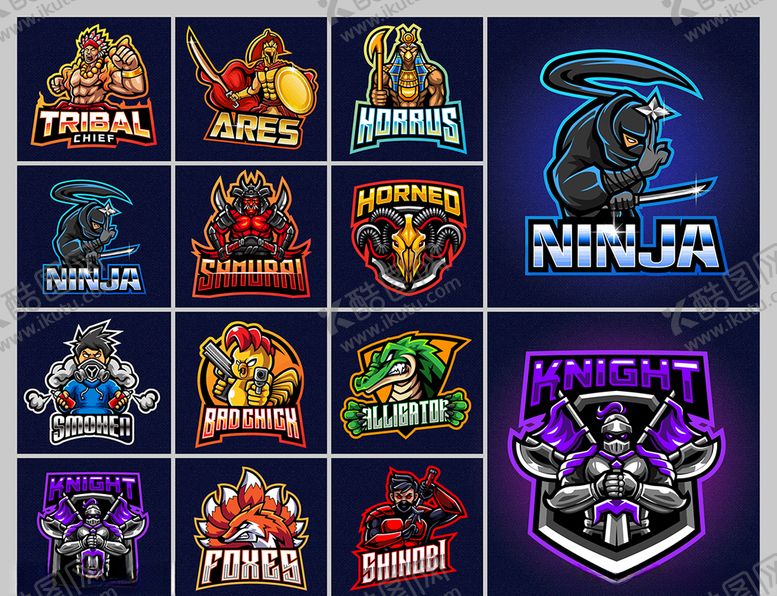 编号：18381310080810569111【酷图网】源文件下载-矢量电竞图标创意设计