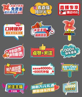 汽车直播手举牌