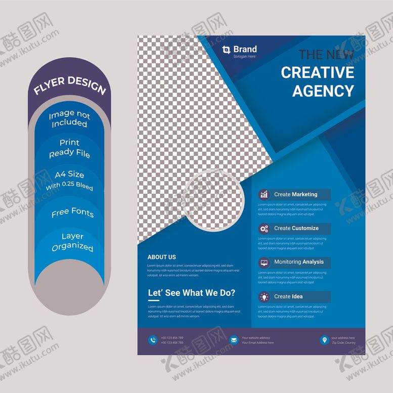 编号：30762810310554487490【酷图网】源文件下载-时尚DM宣传单