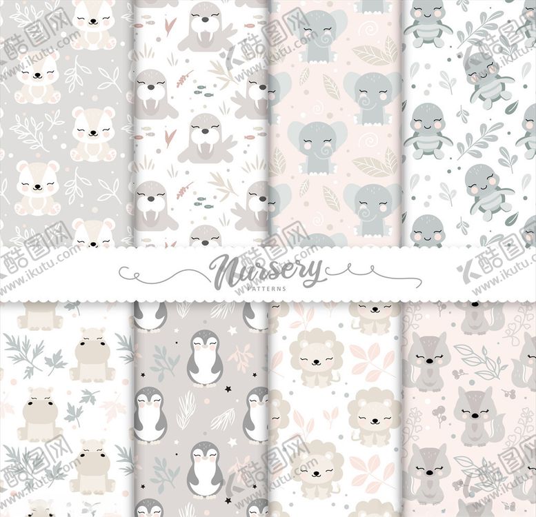 编号：22182909221626117450【酷图网】源文件下载-动物印花