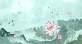 意境水墨山水