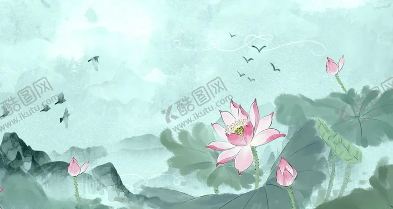 编号：47526106150011091944【酷图网】源文件下载-意境水墨山水