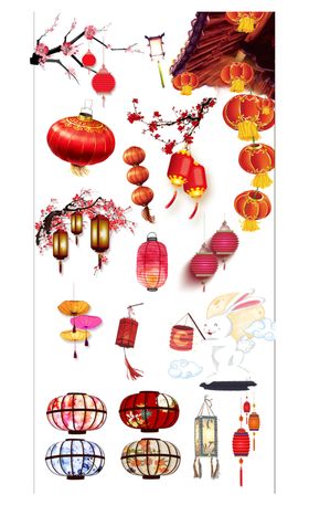 牛年灯笼新年灯笼