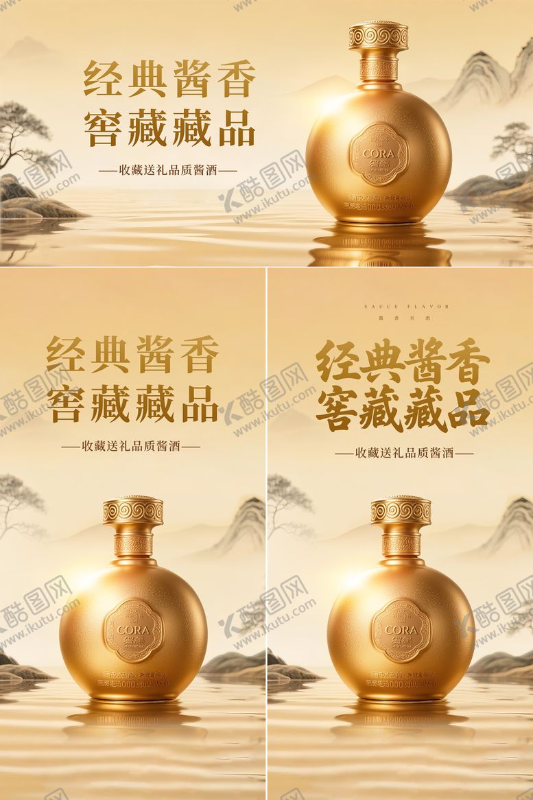 编号：49897309080538544200【酷图网】源文件下载-酱香白酒背景板