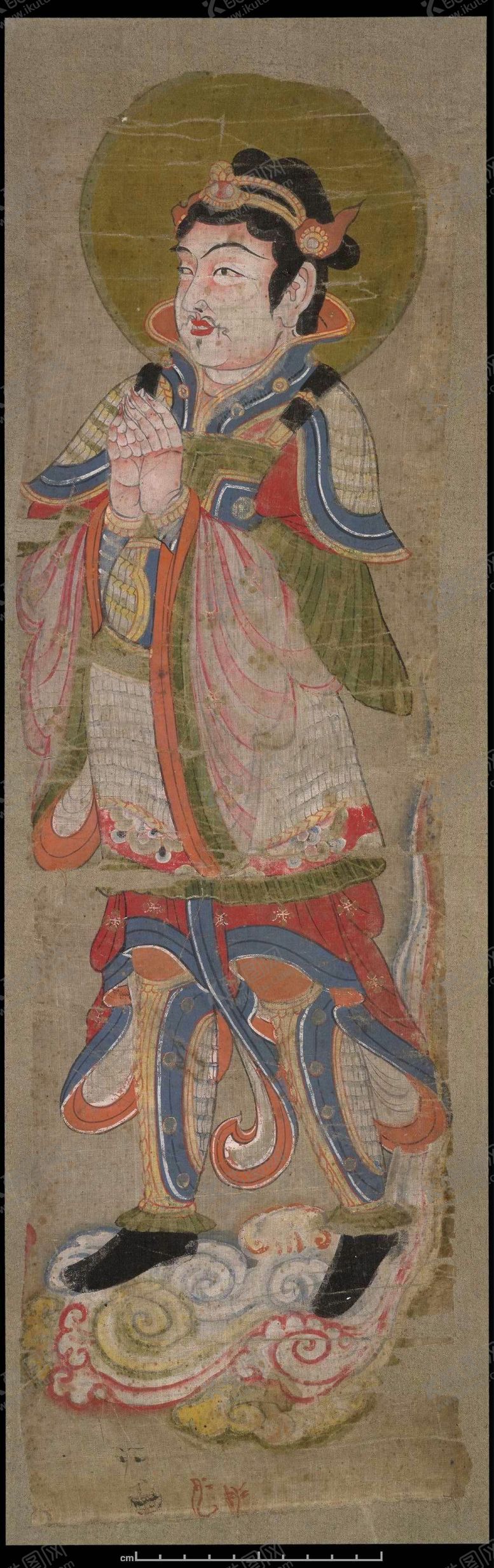 编号：17917310192028572591【酷图网】源文件下载-敦煌风格绘画图案