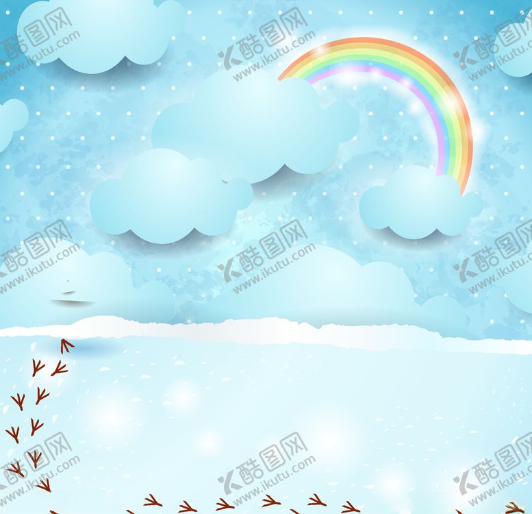 编号：26533507022001469495【酷图网】源文件下载-卡通天空背景
