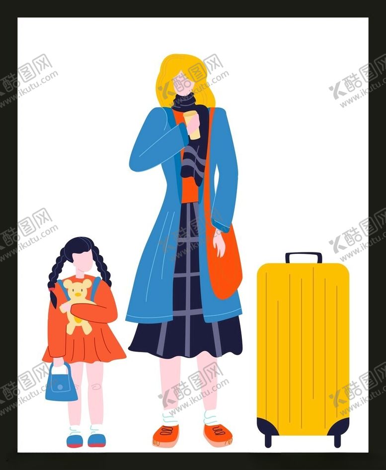 编号：22216902060322444703【酷图网】源文件下载-幸福家庭人物