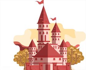 西方建筑乡村房村庄别墅