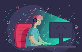 矢量网络游戏人物