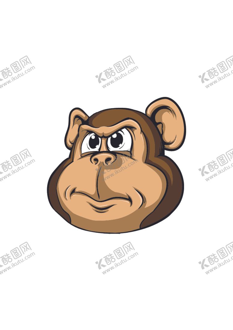 编号：27681407061404058740【酷图网】源文件下载-创意可爱卡通动物头像素材