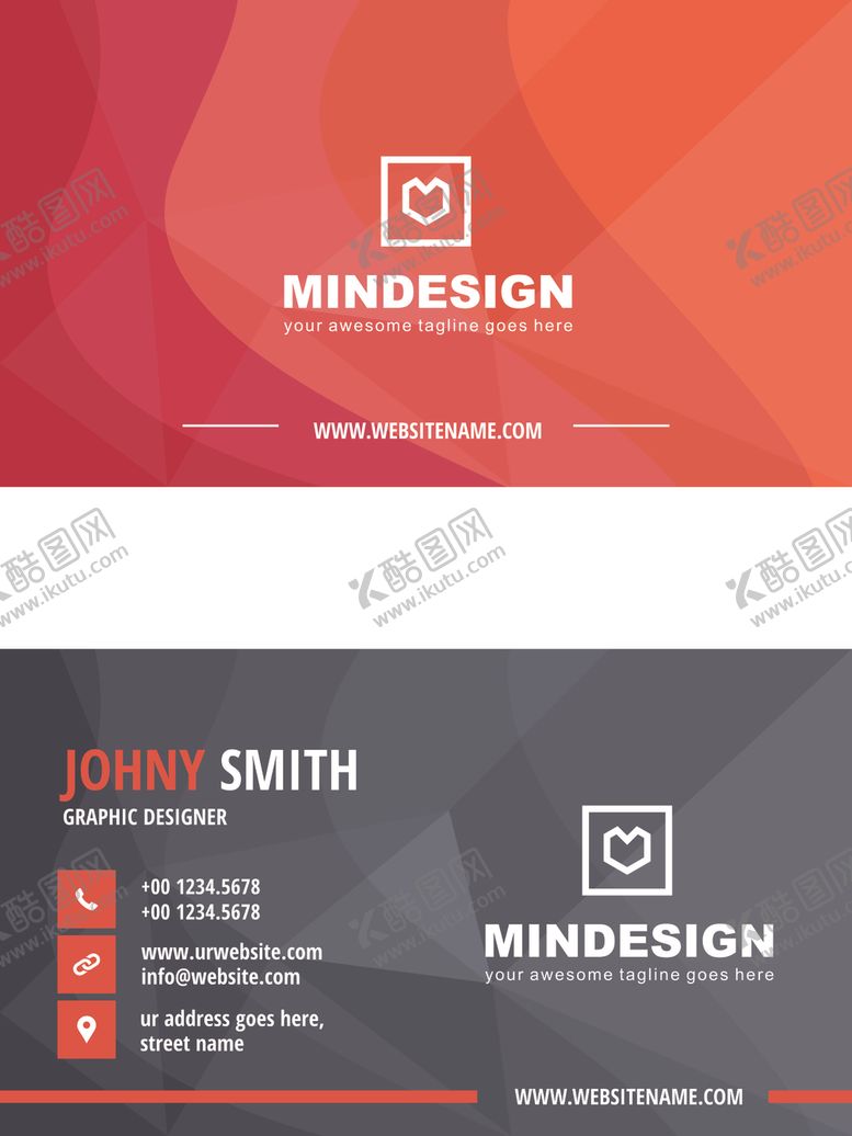 编号：80135110061311139157【酷图网】源文件下载-矢量名片模板