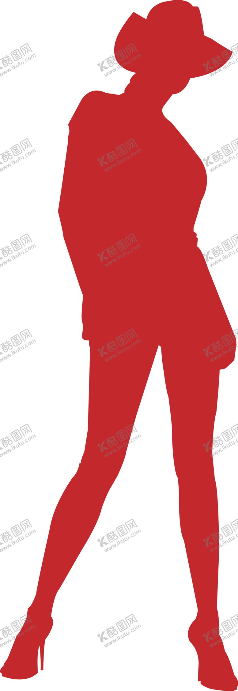 编号：27079805020329112643【酷图网】源文件下载-美女剪影