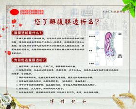 您了解腹膜透析么