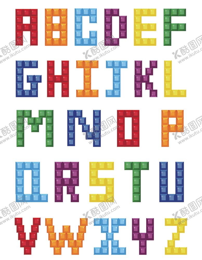 编号：55426709170841547263【酷图网】源文件下载-英文字母设计