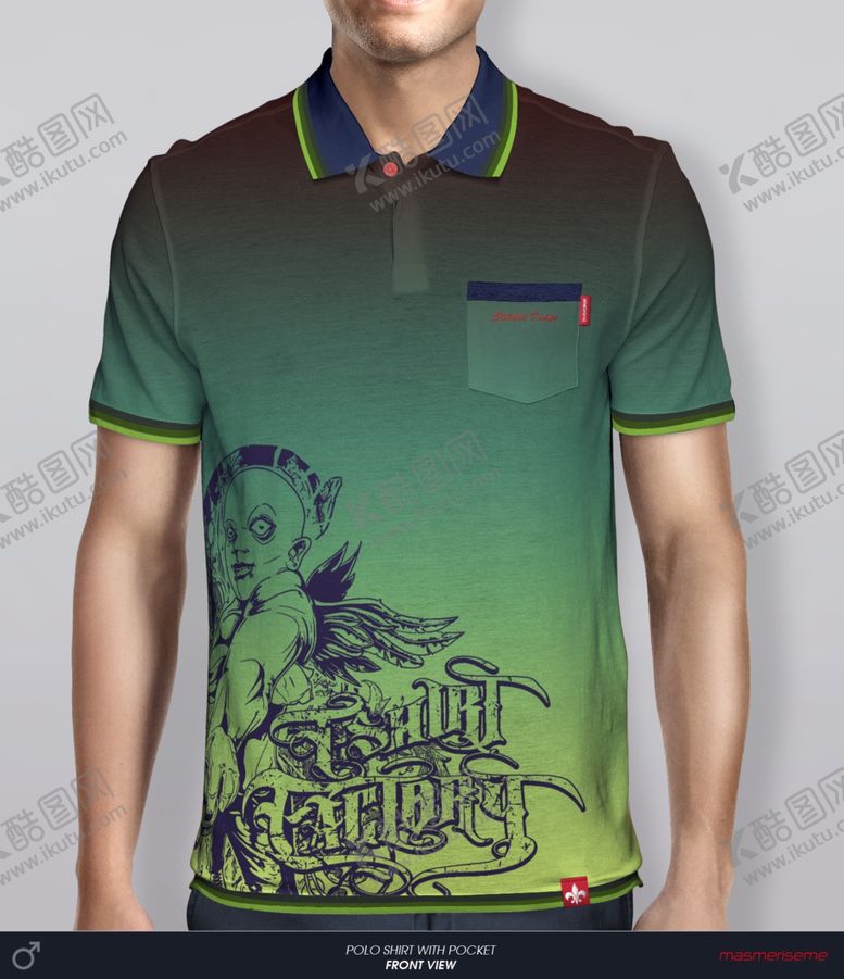 编号：51661510031029074419【酷图网】源文件下载-服装短袖效果图样机