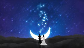 卡通情侣头像图片