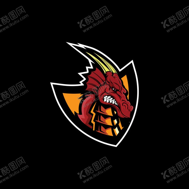 编号：65180910080410232670【酷图网】源文件下载-龙 logo标志