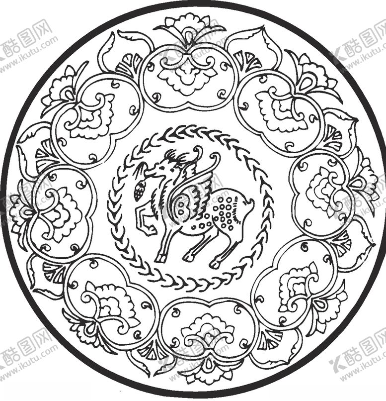 编号：79996910110003077920【酷图网】源文件下载-镂空花图案