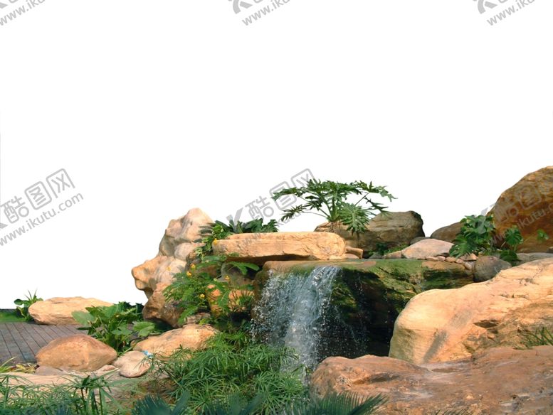 编号：15319911010520587242【酷图网】源文件下载-叠水景观素材