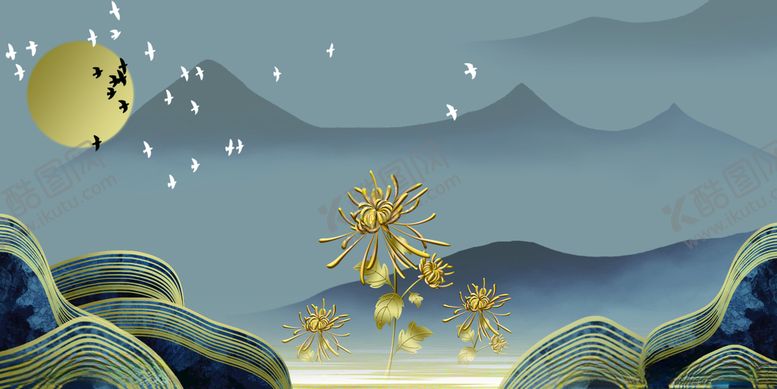 编号：63076410170324422990【酷图网】源文件下载-新亚洲风格地产围挡户外