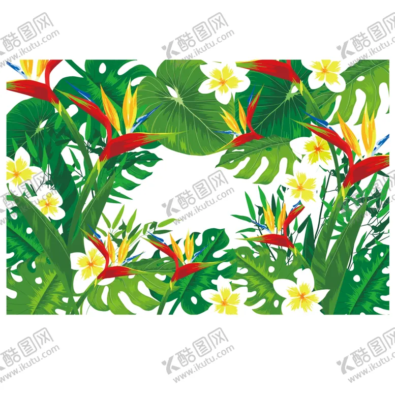 编号：33697501251124484784【酷图网】源文件下载-芭蕉叶边框
