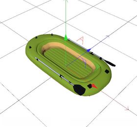 C4D模型皮艇