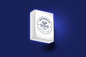 灯箱样机文创效果图品牌产品