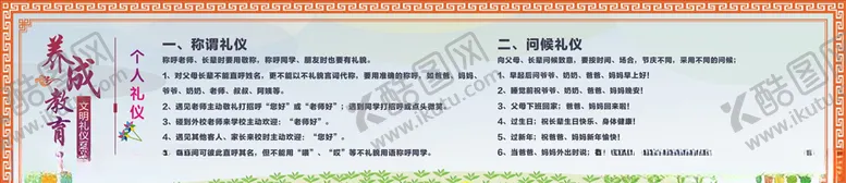 编号：55154905050100364780【酷图网】源文件下载-个人礼仪12