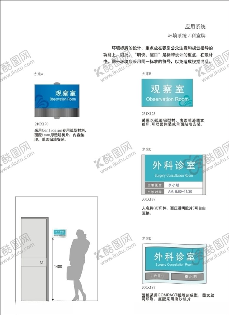 编号：42183710210843554619【酷图网】源文件下载-科室牌