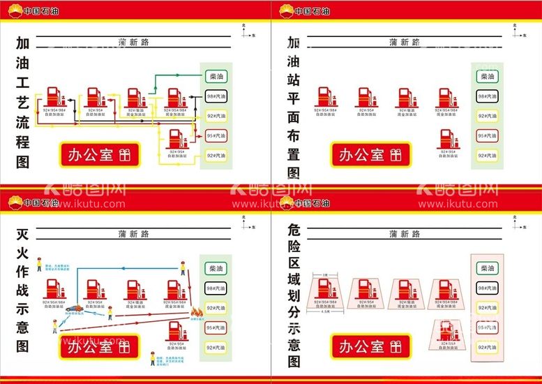 编号：54854612112313191193【酷图网】源文件下载-中国石油布置图