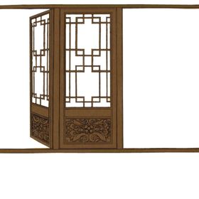 门框古风建筑免扣PNG素材