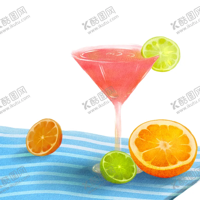 编号：64318710091135499521【酷图网】源文件下载-柠檬西柚鸡尾酒